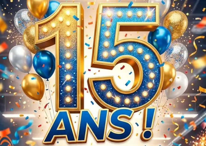 Soirée anniversaire 15 ans club de sport New Atlantide.